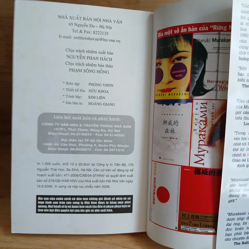 Rừng Na Uy - Haruki Murakami 332511