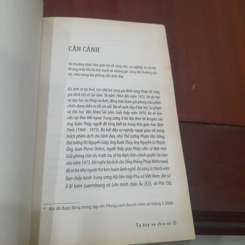 Tôn Nữ Thị Ninh - TƯ DUY & CHIA SẺ (kèm CD) 756241