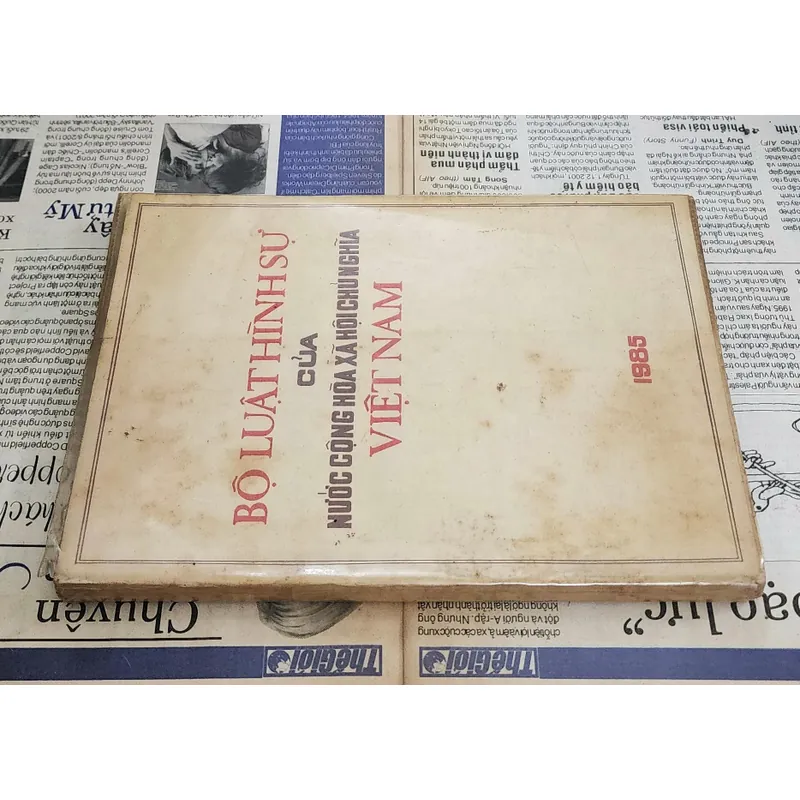 Bộ Luật Hình sự nước CHXHCN VN (in 1985) 705408