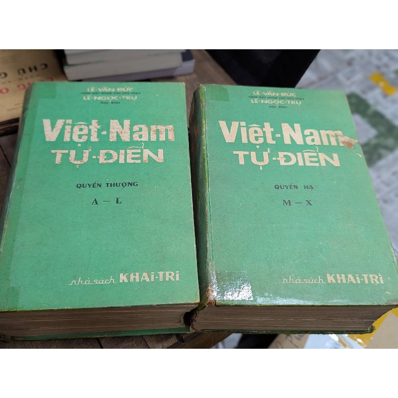 Việt Nam tự điển - Lê Văn Đức & Lê Ngọc Trụ ( trọn bộ 2 quyển khổ lớn ) 122707