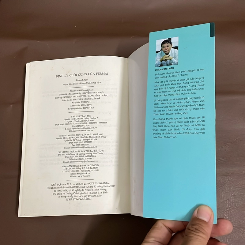 II Tủ Sách Khoa Học Khám Phá: Định Lý Cuối Cùng Của Fermat - Simon Singh - 2019 522113