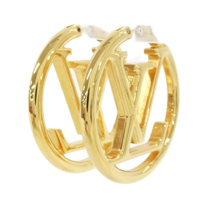 Bông tai Louis Vuitton Buckle Dorey Hoop Louise M64288 624960