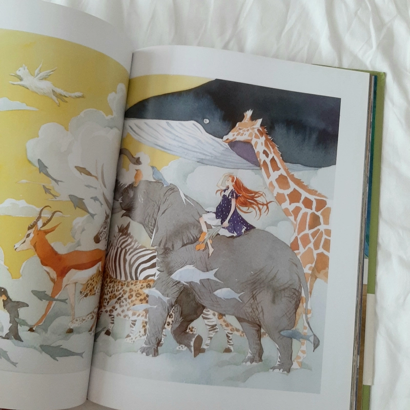 Artbook màu nước Biên niên sử mộng du 360526