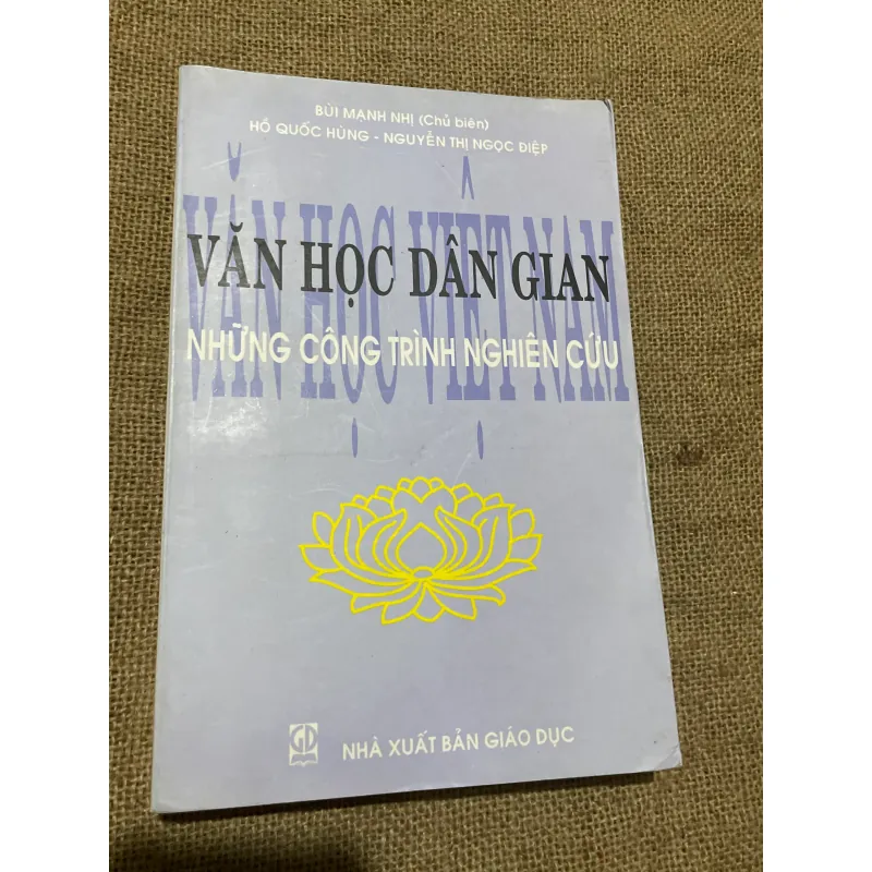 VĂN HỌC DÂN GIAN , NHỮNG CÔNG TRÌNH NGHIÊN CỨU, SÁCH KHỔ LỚN 565364