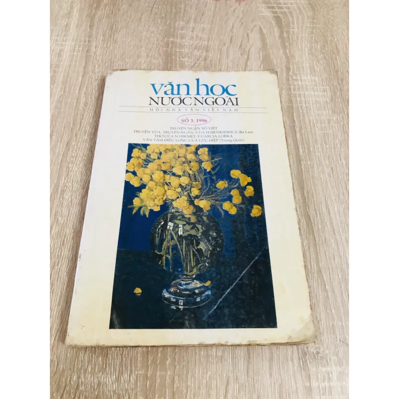VĂN HỌC NƯỚC NGOÀI- hội nhà văn Việt Nam số 3.1996 1006319