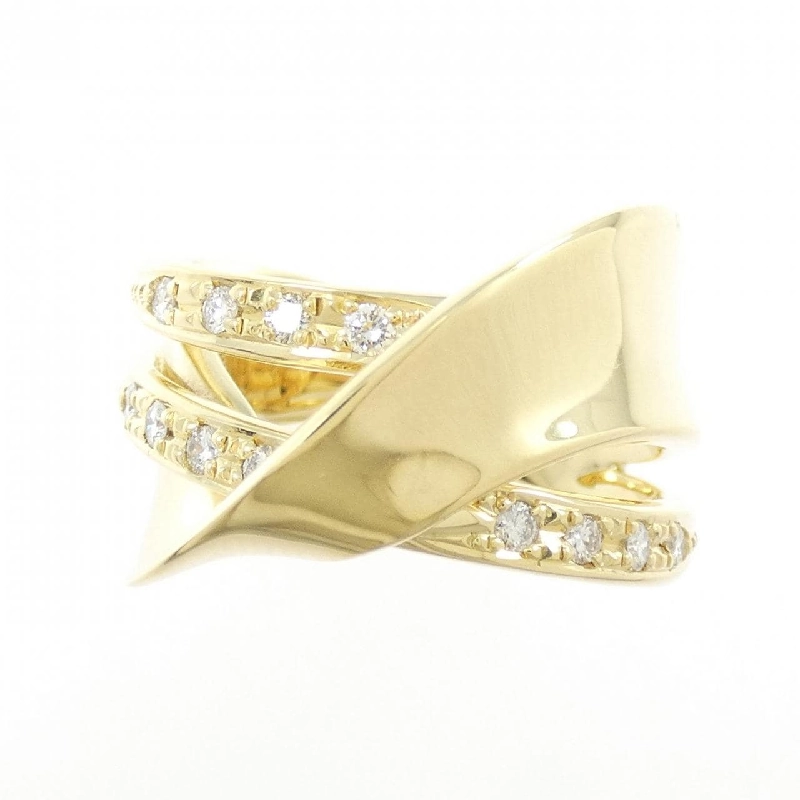 Nhẫn kim cương K18YG 0.20CT 667709