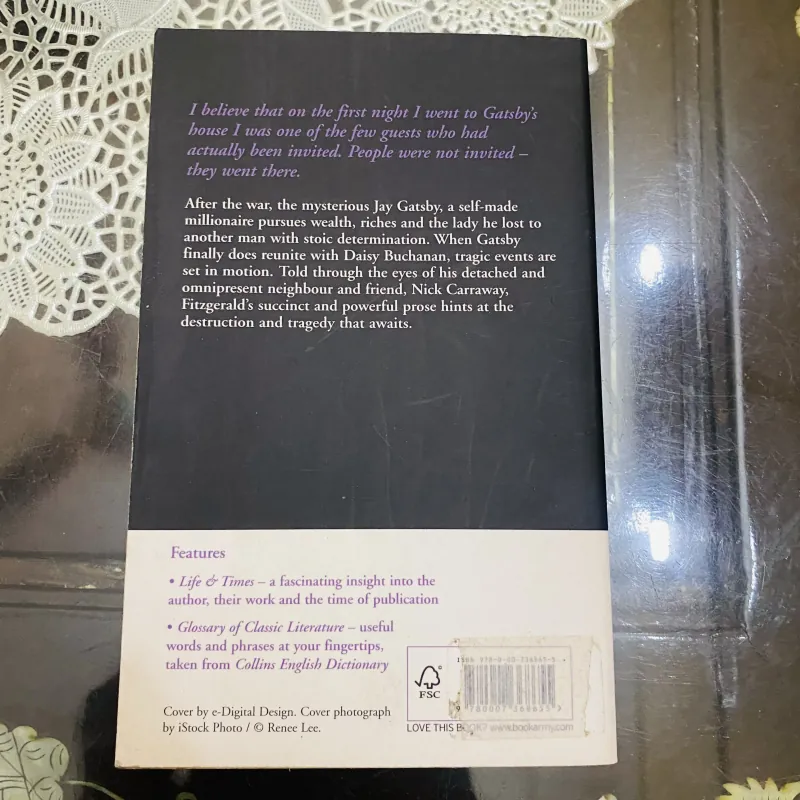The great Gastby ( sách ngoại văn) 1012836