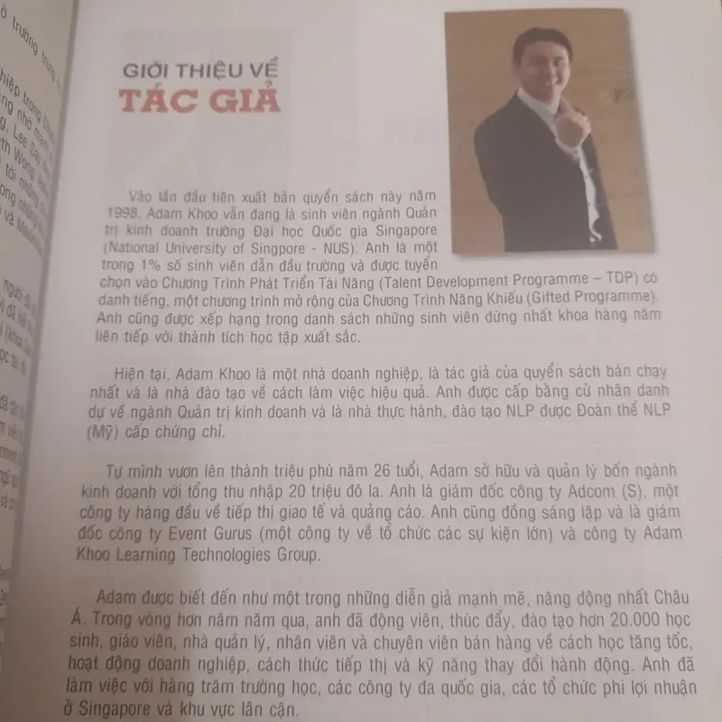 2 quyển sách Tôi tài giỏi Bạn cũng thế và Bí quyết thành công tuổi Teen. Adam Khoo 675526