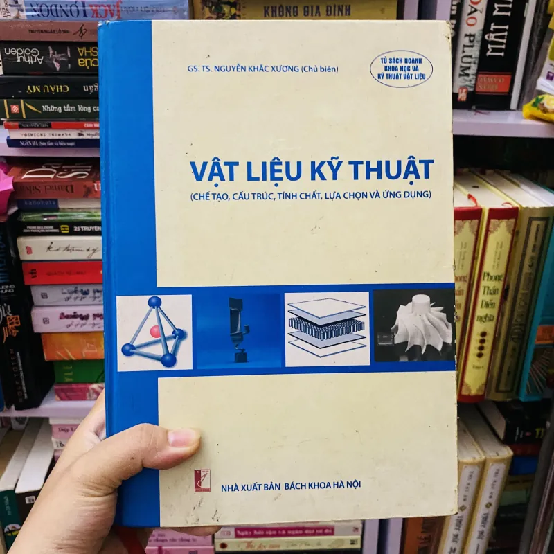 Vật liệu kỹ thuật - gs ts Nguyễn Khắc Xương - bìa cứng 1010514