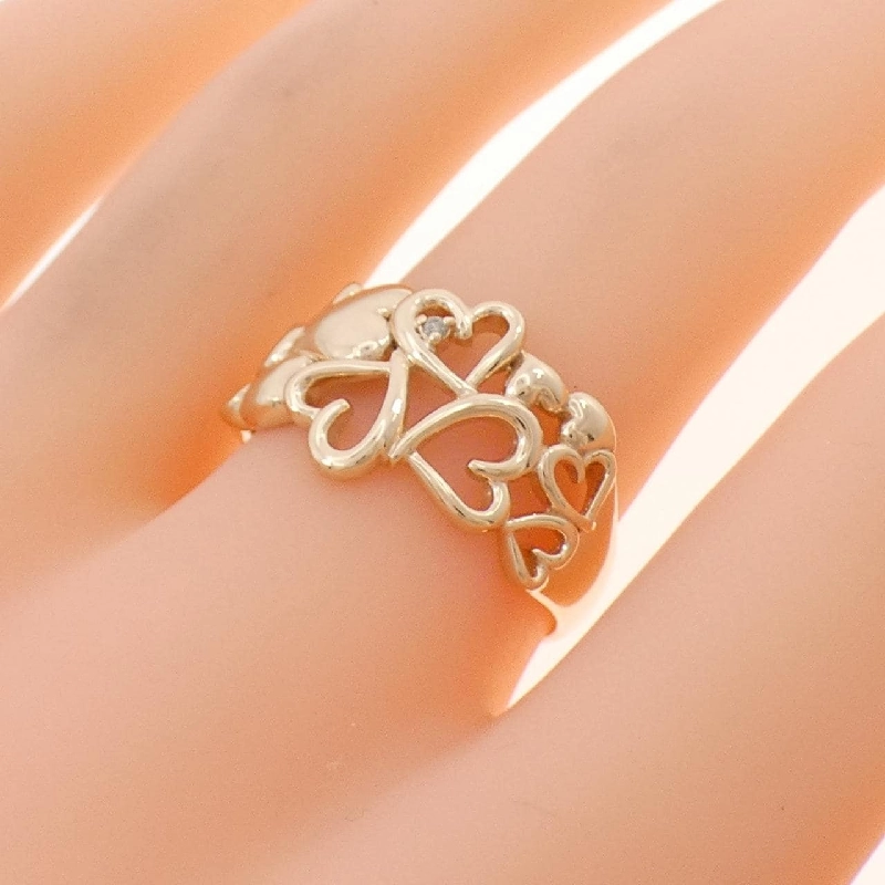 Nhẫn kim cương hình trái tim K10PG 0.01CT - Hàng hiệu Chính hãng 846845