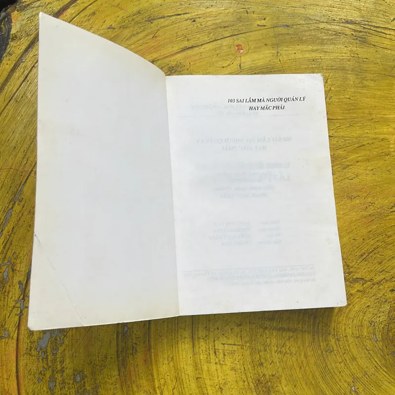 103 SAI LẦM MÀ NGƯỜI QUẢN LÝ HAY MẮC PHẢI 754005