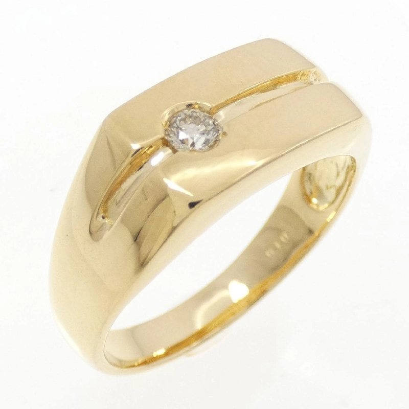 Nhẫn kim cương K18YG 0.10CT - Hàng hiệu Authentic 848478