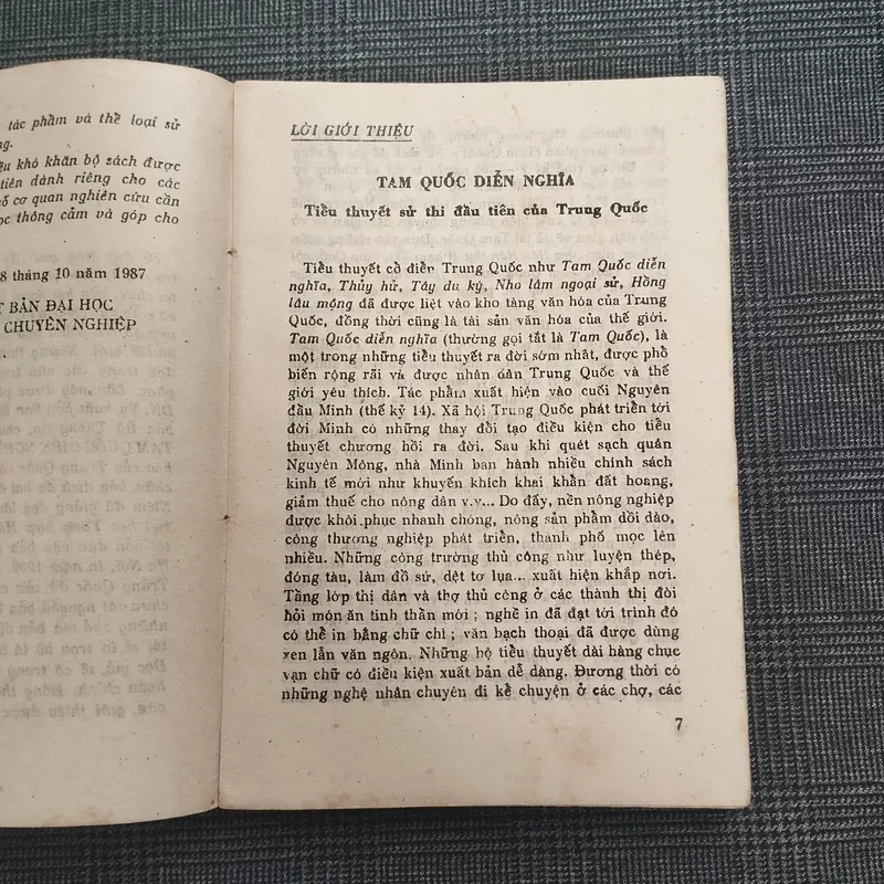 Tam Quốc Diễn Nghĩa - La Quán Trung - Dịch giả: Phan Kế Bính - Năm 1988 606141