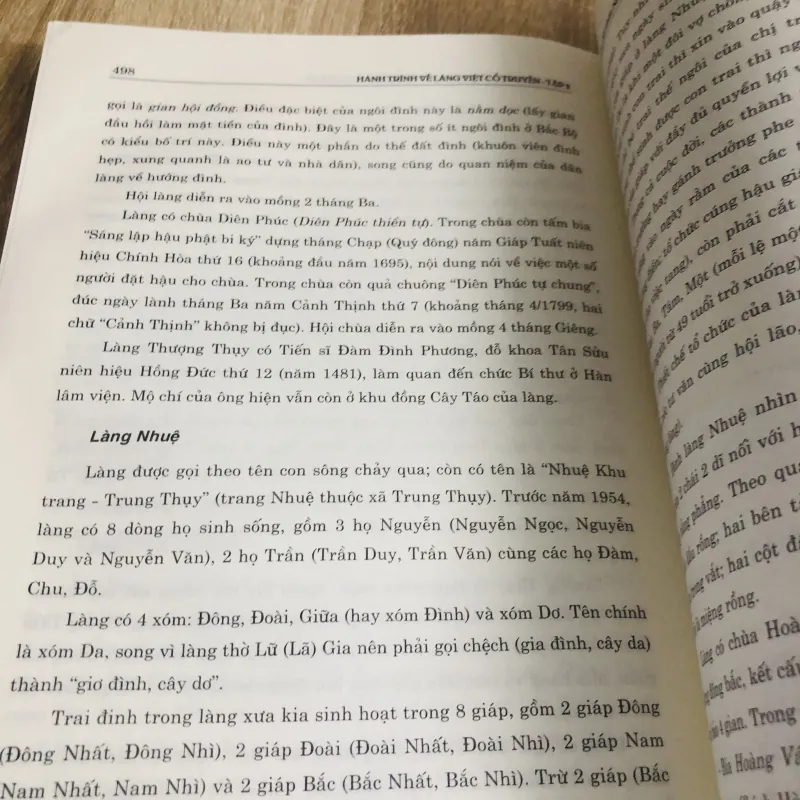 COMBO HÀNH TRÌNH VỀ LÀNG VIỆT CỔ TRUYỀN (TẬP 1 & 2) – Bùi Xuân Đính (chủ biên) 931700