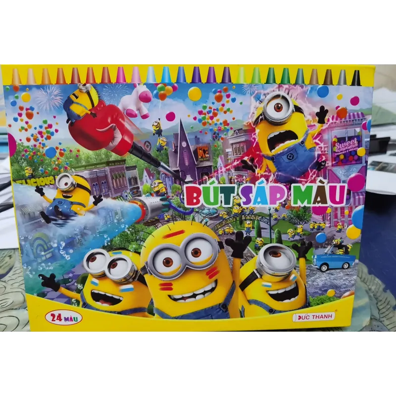 Bộ bút sáp màu - 24 màu - Đức Thanh 995854