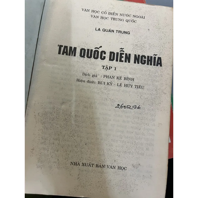 TAM QUỐC DIỄN NGHĨA - LA QUÁN TRUNG (3 cuốn) 734904