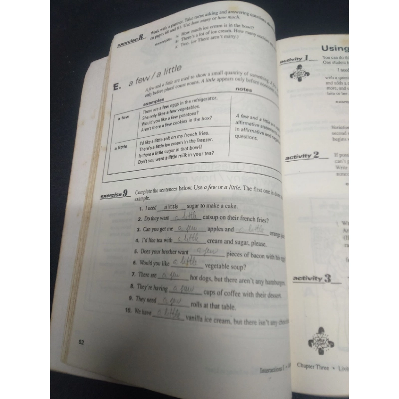A communicative grammar - Interactions one 2001 mới 60% ố bẩn có viết HCM2504 chuyên môn ngoại ngữ 914019