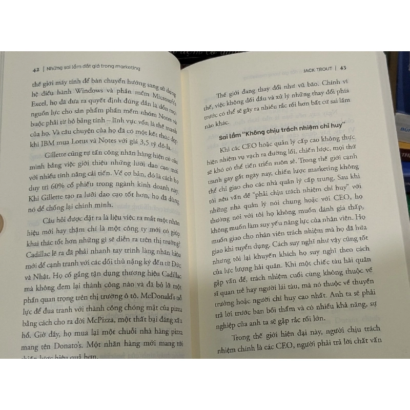 Những sai lầm đắt giá trong Marketing - Jack Trout 784424