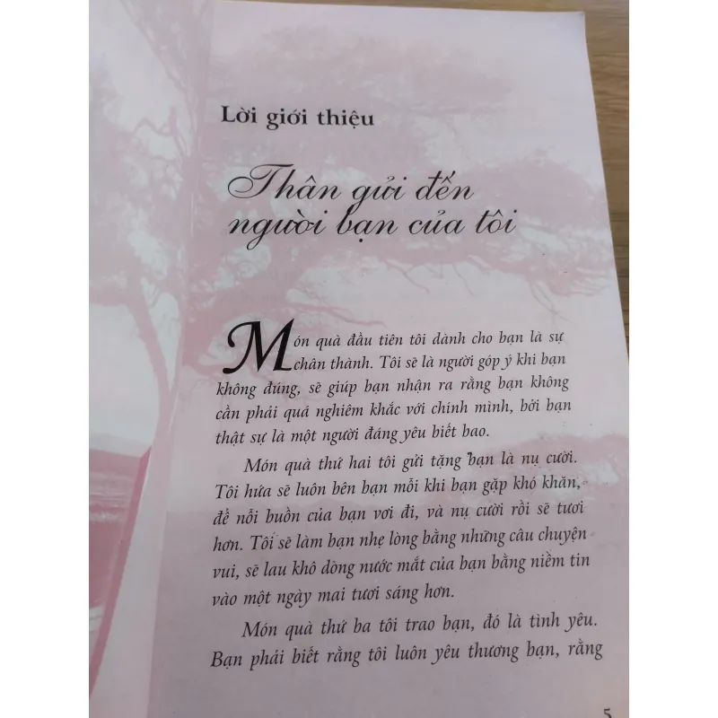 cuốn sách thuộc bộ "Hạt Giống Tâm Hồn".
Tên sách: Ánh lửa tình bạn. 
 957406