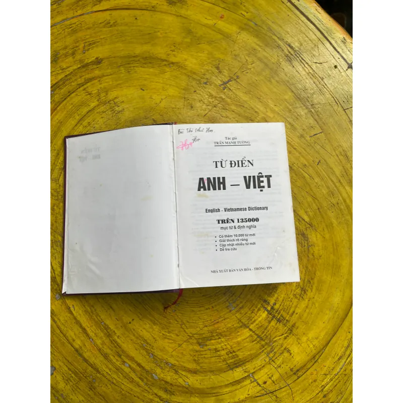 COMBO TỪ ĐIỂN ANH - VIỆT & TỪ ĐIỂN VIỆT - ANH 731057