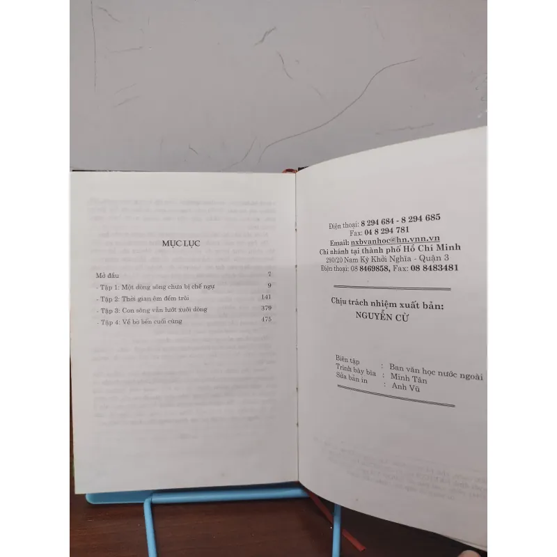 Sách: Tất cả các dòng sông đều chảy - TG: Nancy Cato 974065