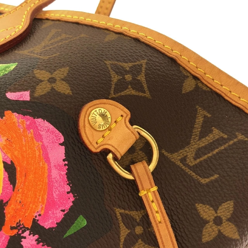 Túi xách Louis Vuitton Monogram Rose (Stephen Sprouse) Neverfull MM M48613 - Hàng hiệu Chính hãng 764147