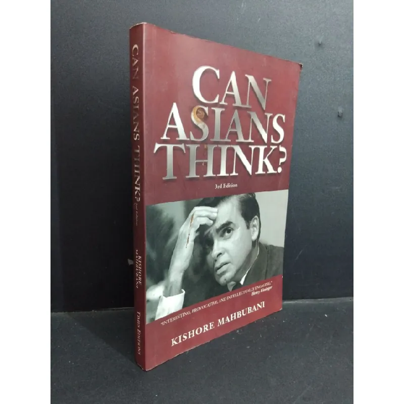[Sách Cũ SCGR] Can asians think? mới 80% ố có viết trang đầu HCM2811 Kishore Mahbubani NGOẠI VĂN 684250