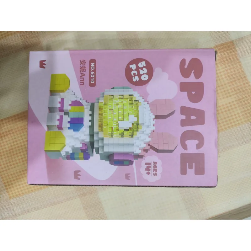 Bộ đồ chơi lắp ráp mô hình Thỏ Phi Hành Gia 520 mảnh ( có đèn led ) 1009322