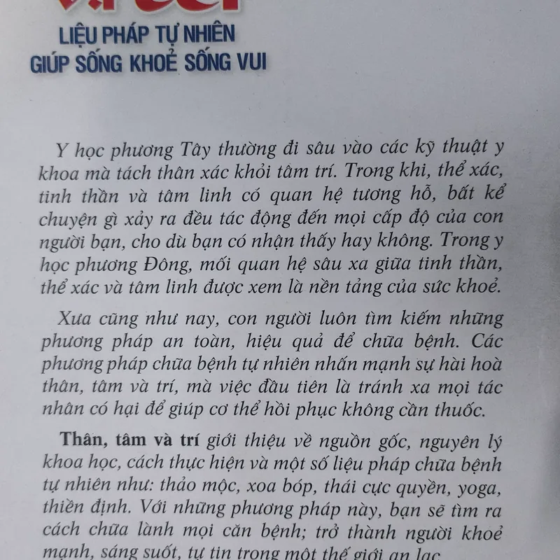 THÂN TÂM và KHÍ  722647