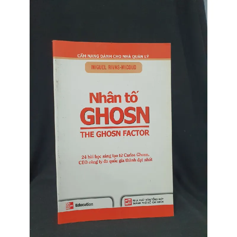 [Sách Cũ SCGR] Nhân tố Ghosn mới 80% 2007 -HCM205 Miguel Rivas Micoud SÁCH KỸ NĂNG 679560