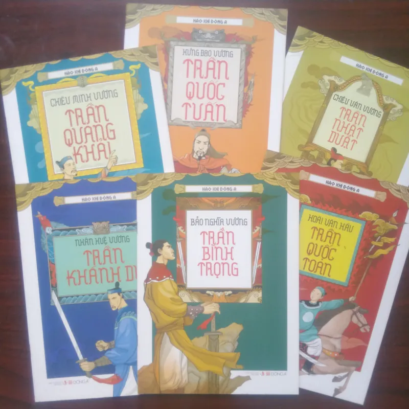 [Sách Tranh Màu] Hào Khí Đông A (Trọn Bộ 10/10 Tập - Kim Duẩn Vẽ) 907594