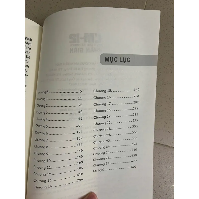 CM12 – Phía sau kế hoạch phản gián (có chữ ký tác giả) 1000959