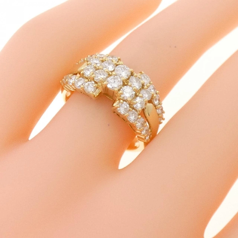 Nhẫn kim cương K18YG 1.25CT 667519