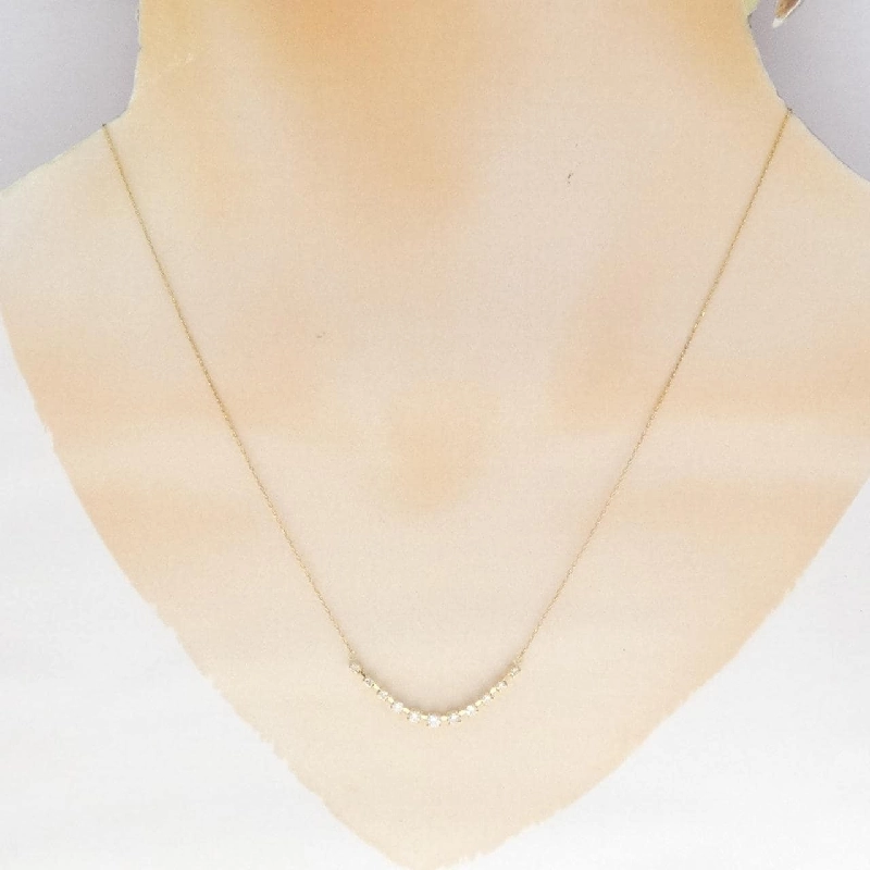 Dây chuyền kim cương K18YG 0.30CT - Hàng hiệu chính hãng 856251