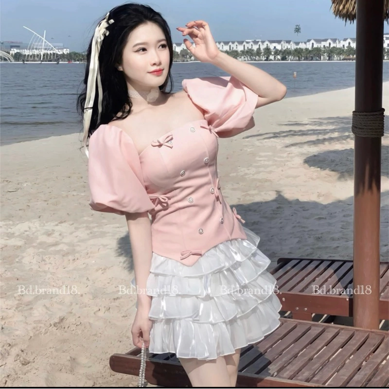 Áo kiểu nữ, size S <50kg 223709