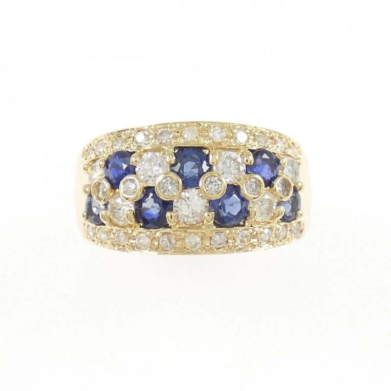 Nhẫn Sapphire K18YG 0.93CT - Hàng hiệu Chính hãng 855095