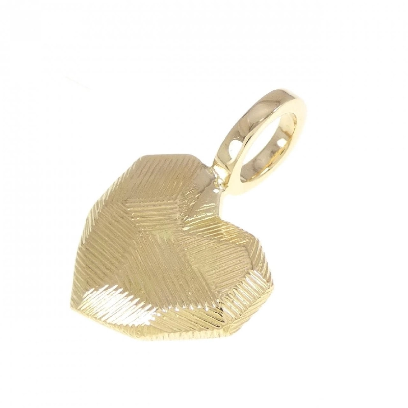 K18YG Mặt dây chuyền hình trái tim - Hàng hiệu Chính hãng 866890