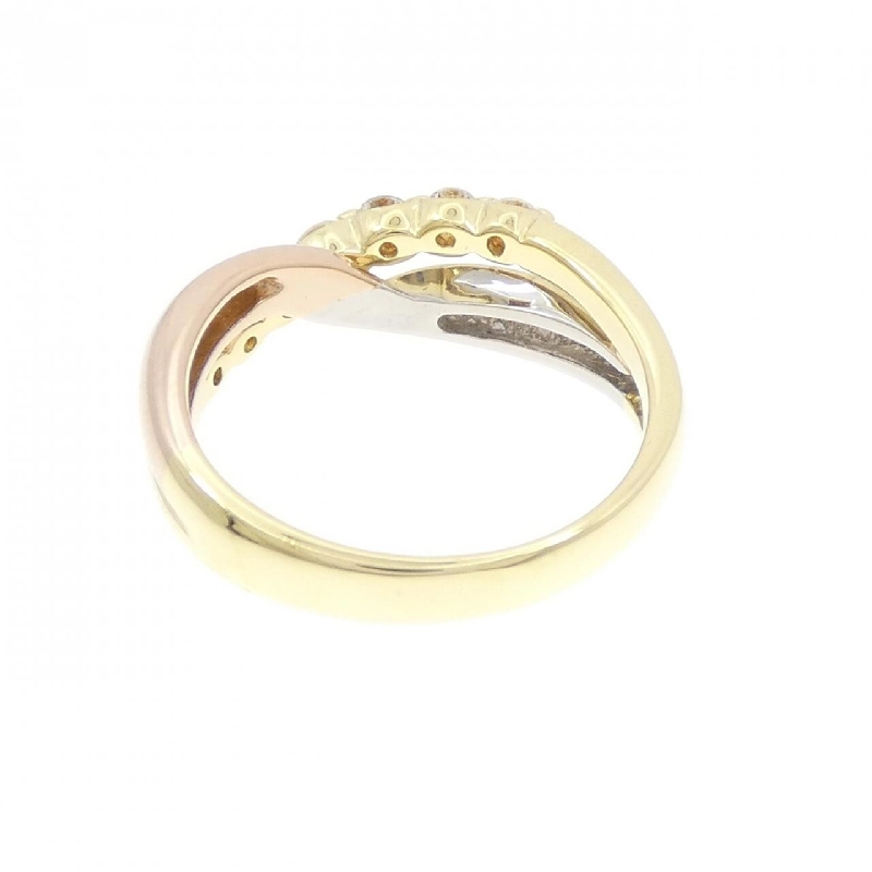 Nhẫn kim cương K18YG/PT900/K18PG 0.25CT - Hàng hiệu Authentic 854389