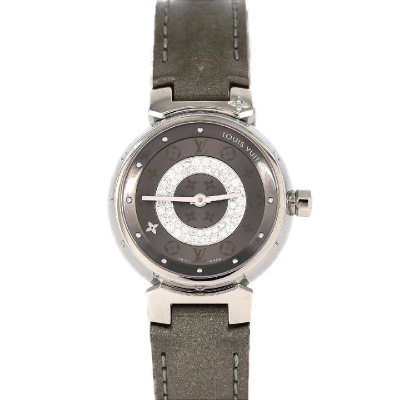 Louis Vuitton Tambour Circle D Lag 4P Q12MU SS Quartz - Hàng hiệu Chính hãng 875867