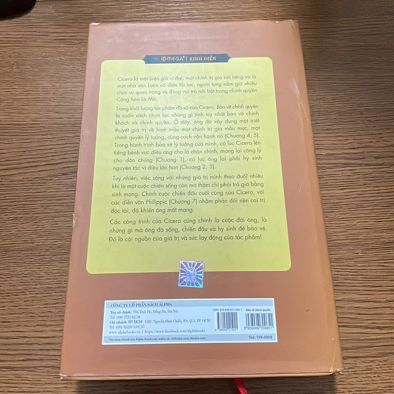 Bàn về chính quyền Marcus Tullius Cicero 357275
