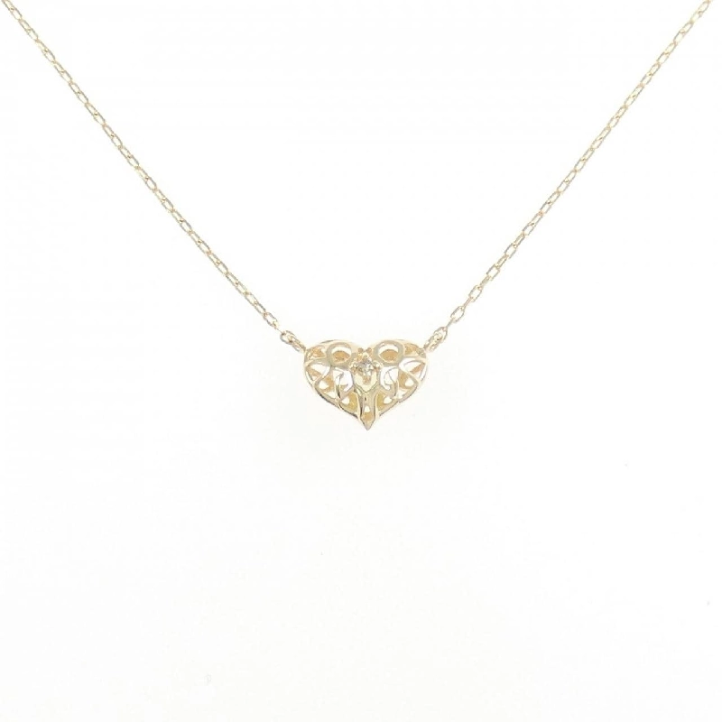 K10YG Mặt Dây Chuyền Hình Trái Tim Peridot - Hàng hiệu Chính Hãng 861116