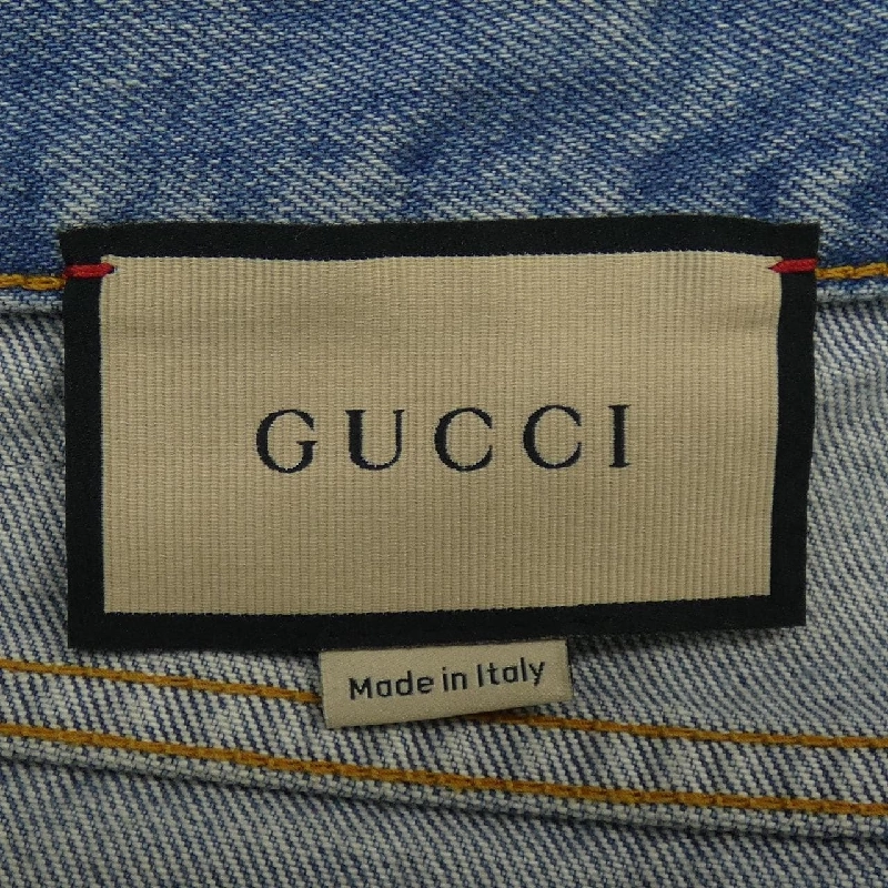 Gucci GUCCI Horsebit Denim Thun 681289 XDBQ5 - Hàng hiệu Chính hãng 888706