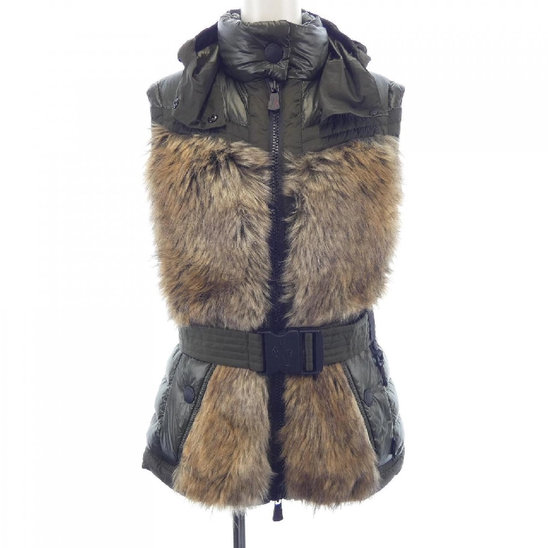 MONCLER GRENOBLE Áo vest lông 633564