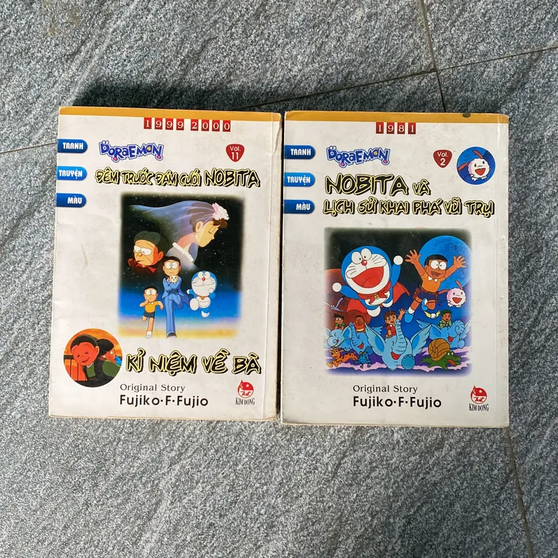 Combo 2 quyển Doraemon tranh truyện màu 703241