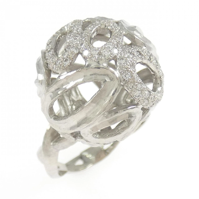 Nhẫn kim cương 750WG - Hàng hiệu Authentic 852813