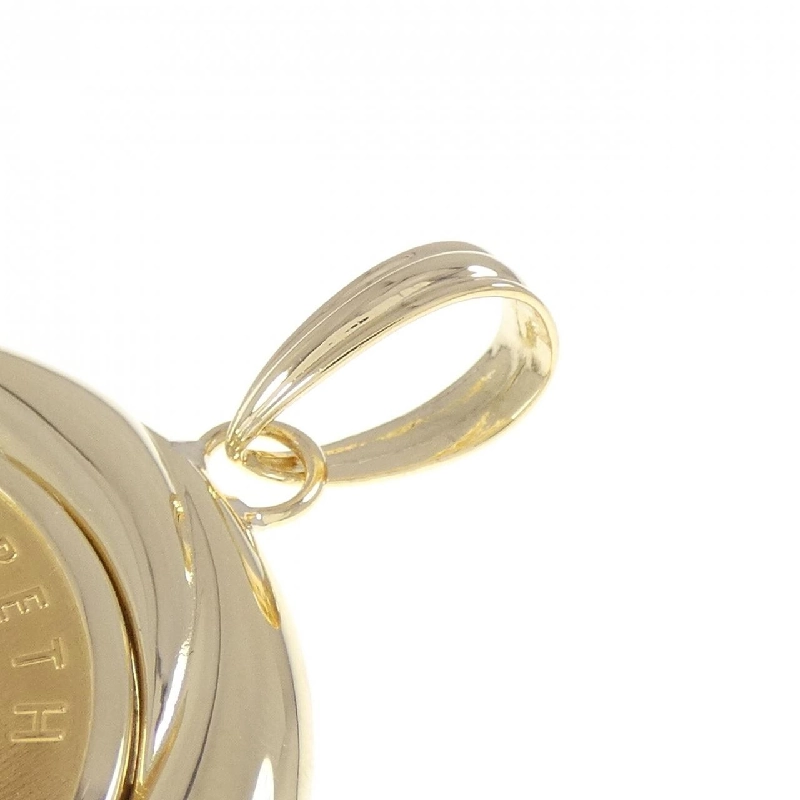 K18YG(枠) Đồng xu mặt dây chuyền - Hàng hiệu Authentic 871382