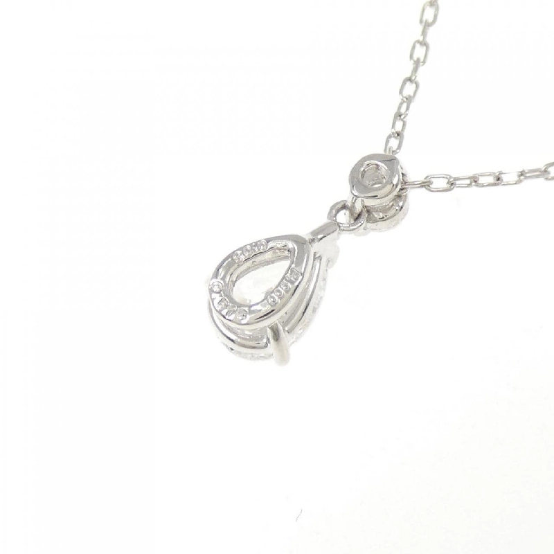 Dây chuyền kim cương PT900/PT850 0.516CT F SI2 hình giọt nước - Hàng hiệu Chính hãng 875319