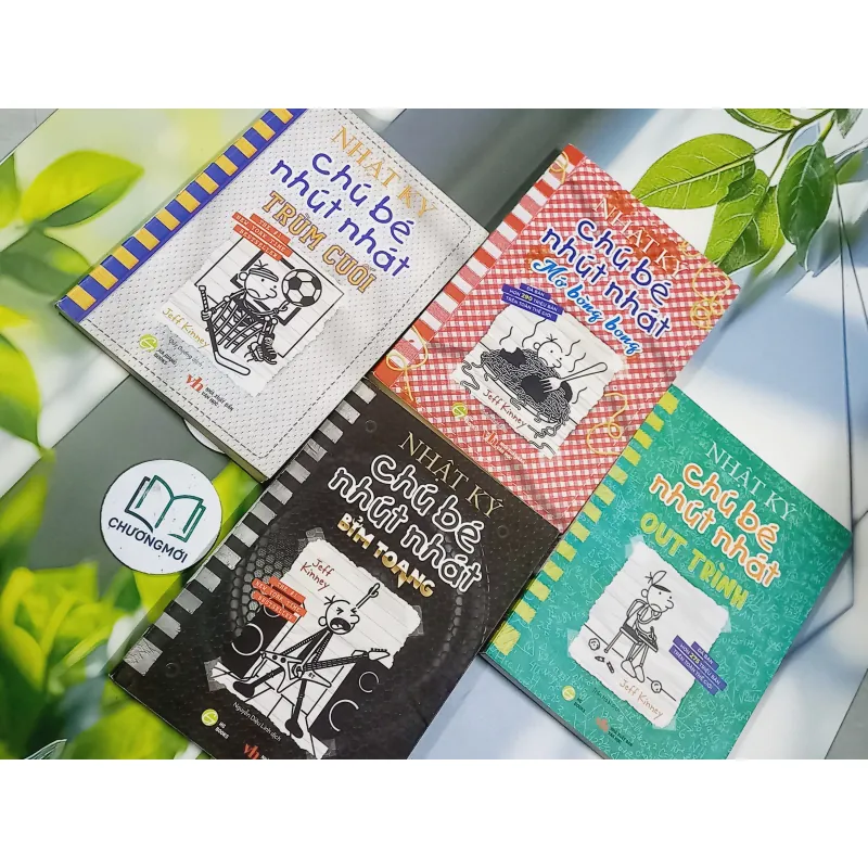 Combo Nhật ký Chú Bé Nhút Nhát (tập 16, 17, 18, 19) - Jeff Kinney 715586