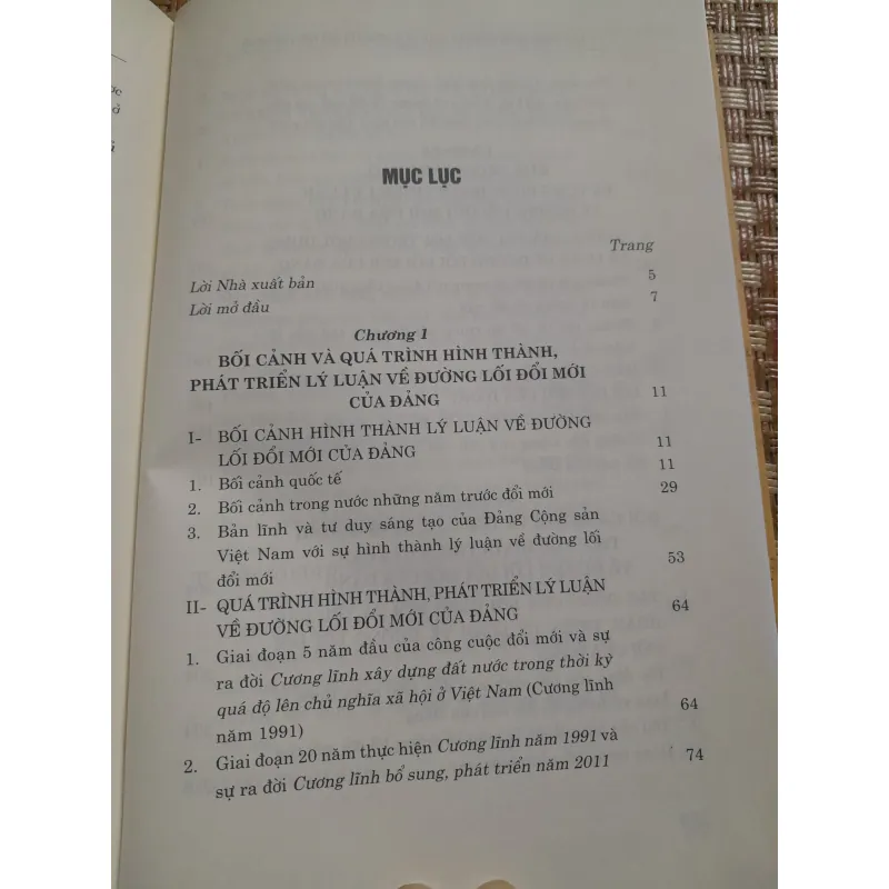 LÝ LUẬN VỀ ĐƯỜNG LỐI ĐỔI MỚI CỦA ĐẢNG 779053