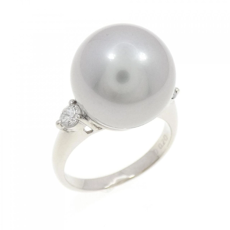 Nhẫn ngọc trai đen PT900 12.5mm 670307